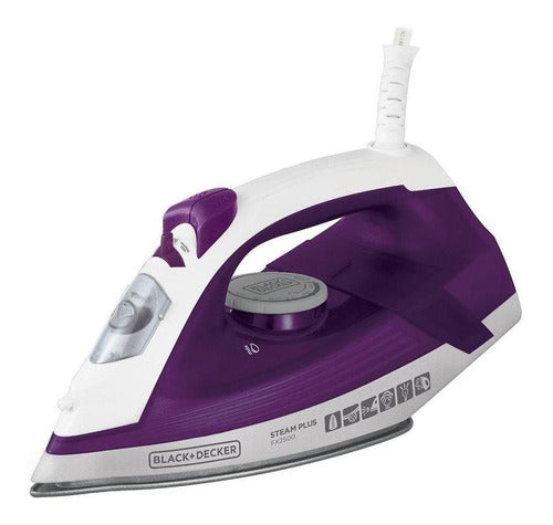Ferro de Passar Roupa Black Decker Modelo FX2500 Com Vaporizador Base Antiaderente 110V
