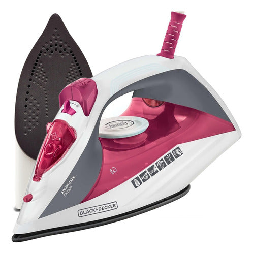Ferro De Passar Roupas Black Decker A Vapor Eletrico Leve