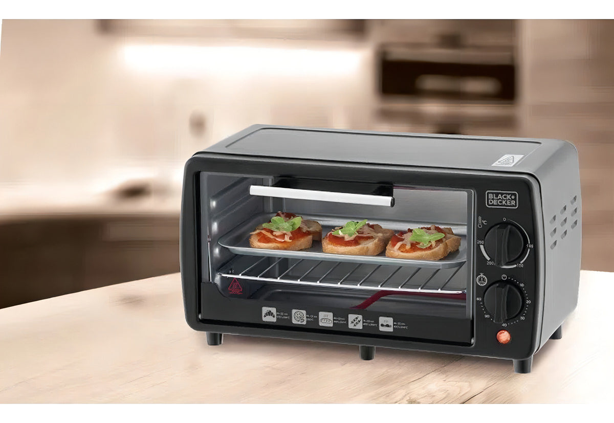 Forno Elétrico Pequeno Black Decker Modelo FT9 Capacidade de 9L 110V