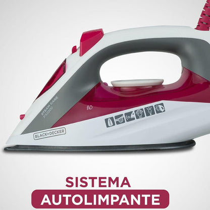 Ferro De Passar Roupas Black Decker A Vapor Eletrico Leve