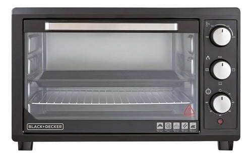 Forno Elétrico Black Decker, Modelo FT50P, Ideal Para Sua Cozinha, com 3 Níveis para Bandeja, Capacidade para Até 50L, Potência 1800W, 220V