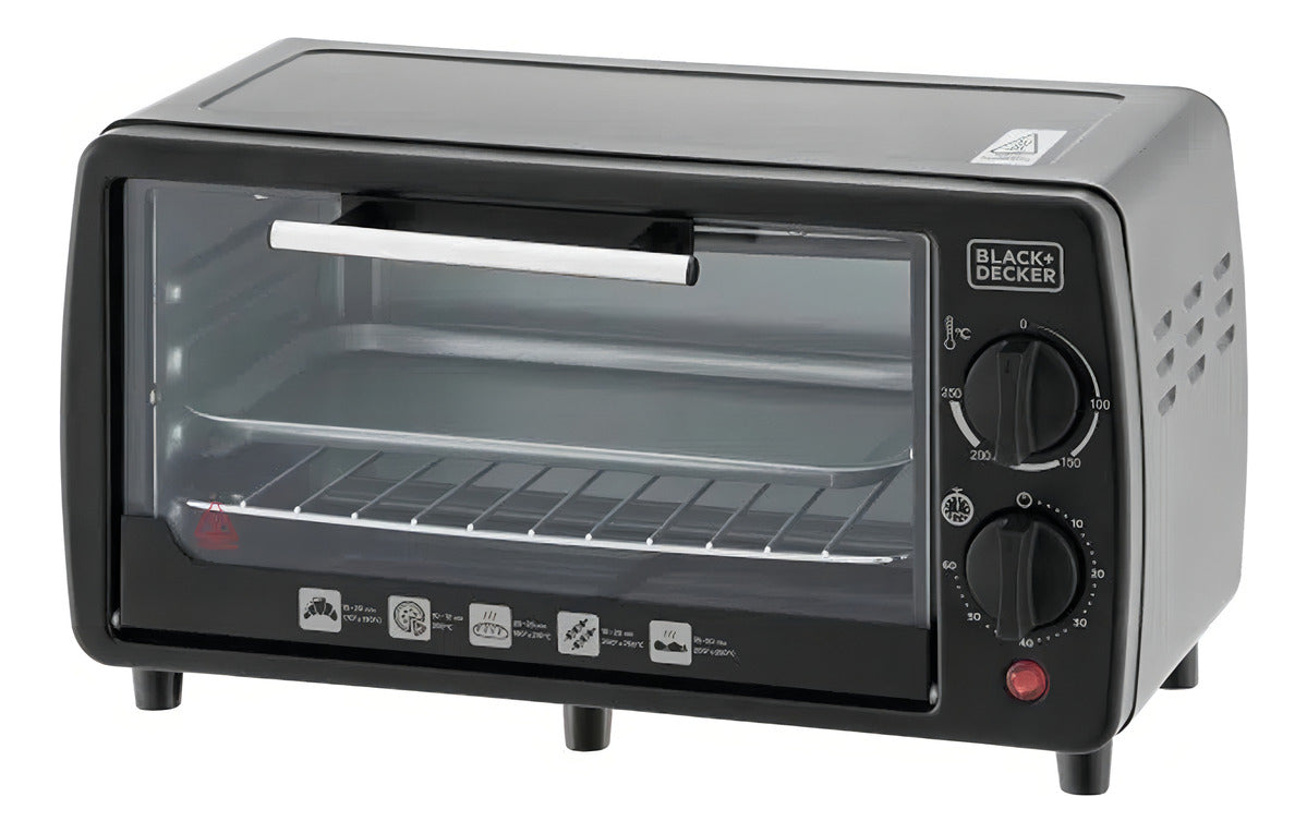 Forno Elétrico Pequeno Black Decker Modelo FT9 Capacidade de 9L 110V