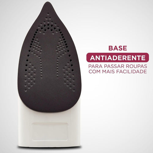 Ferro De Passar Roupas Black Decker A Vapor Eletrico Leve