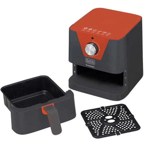Mini Fritadeira Elétrica Airfryer Blackdecker Afm2 1,5 Litro