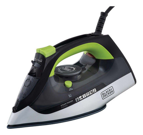 Ferro de Passar Roupa Black Decker Modelo FX2700 Com Vaporizador Sistema Antigotejamento 110V