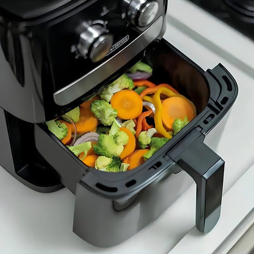 Air Fryer 4 Litros Afm4 Fritadeira Black Decker 127v Cor Preto 110V
