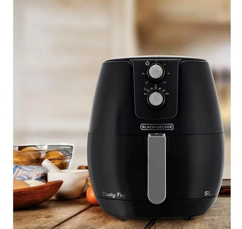 Fritadeira Airfryer Elétrica Sem Óleo Black+decker 5l 1400w