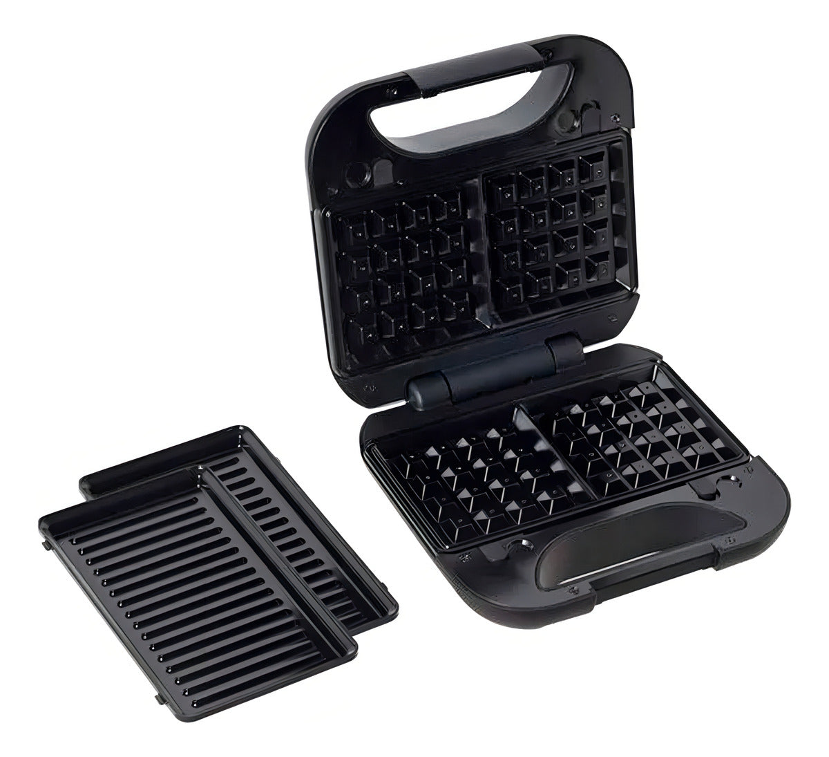 Grill/sanduicheira E Máquina Waffle 2 Em 1 Black+decker Gw750 110v 127v
